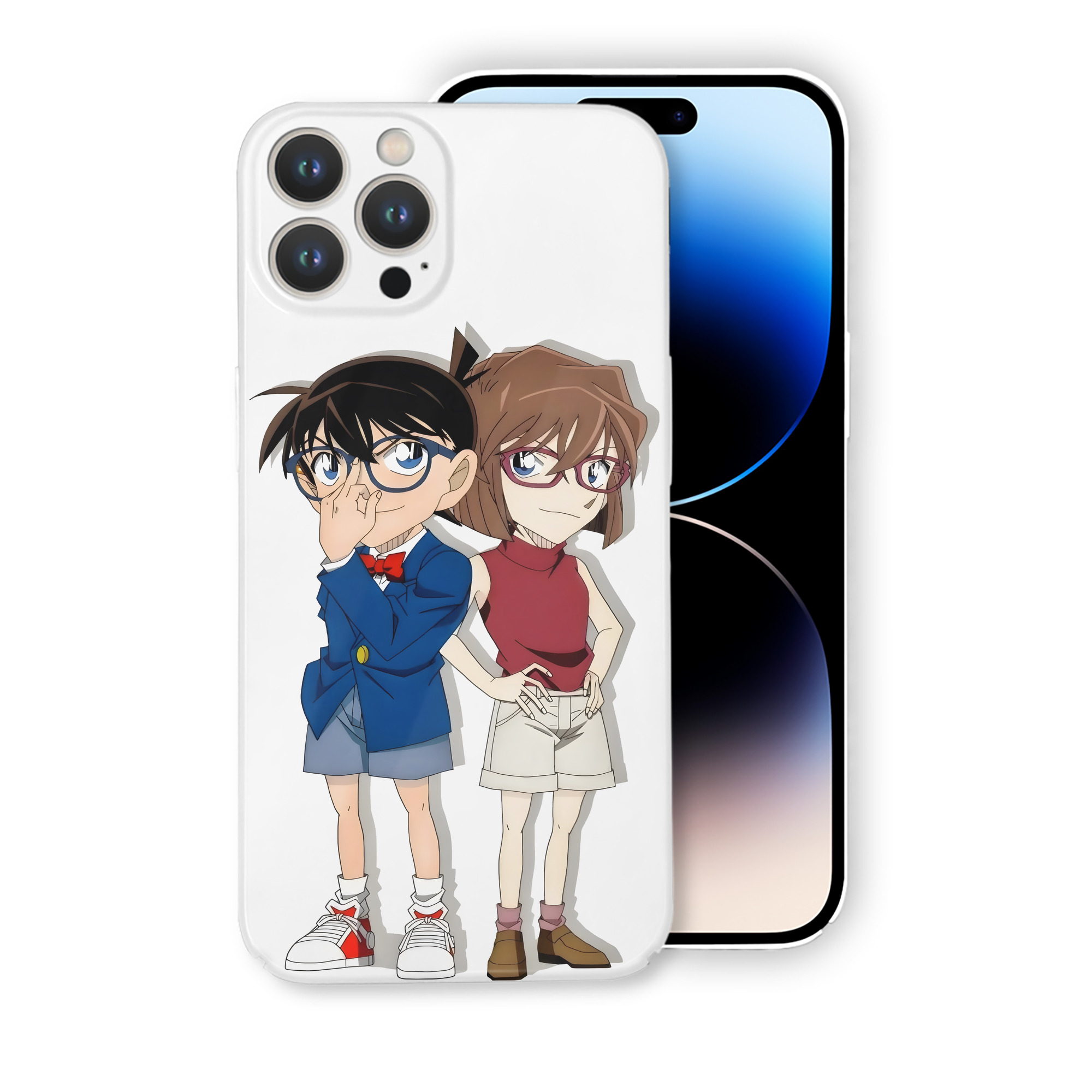 （画像用） 名探偵コナン 灰原 哀 はいばら あい Detective Conan Anita Hailey、Vi Graythorn Haibara Ai 【iPhone 14シリーズ対応】ハードケース